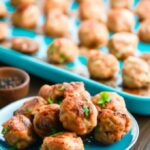 Baked Chicken Meatballs