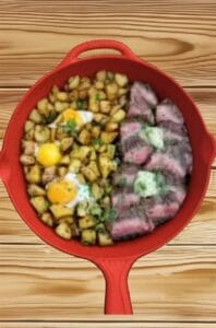 Bourbon Prime Steak and Eggs