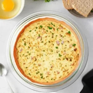 Ham and Cheese Quiche