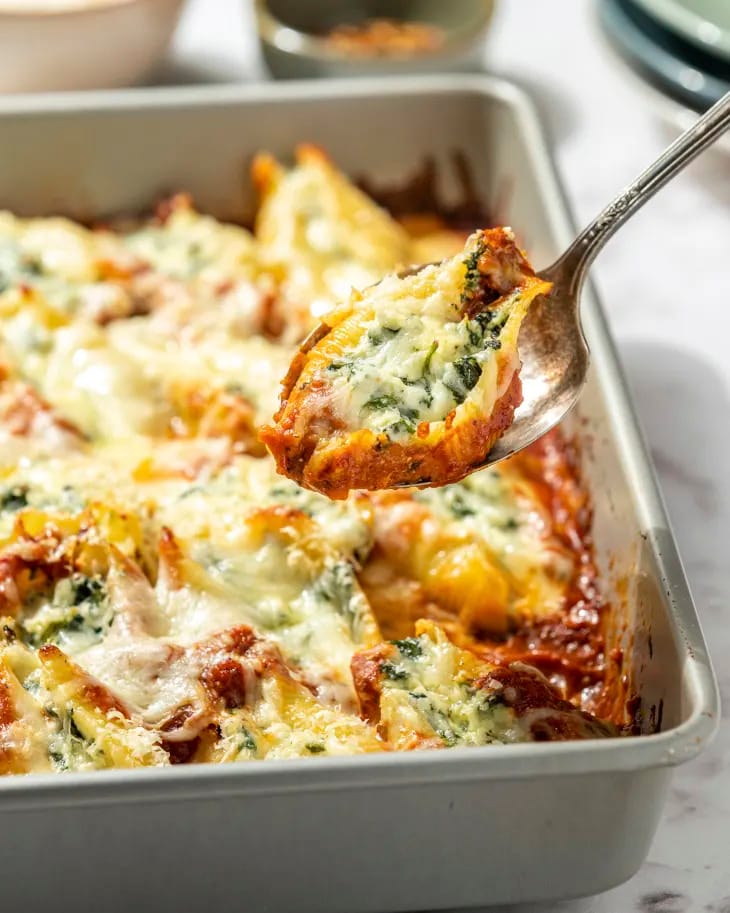 Spinach Stuffed Shells