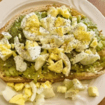 4-Ingredient Egg Avocado Toast