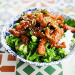 Easy Garlic Ginger Glazed Sticky Pork