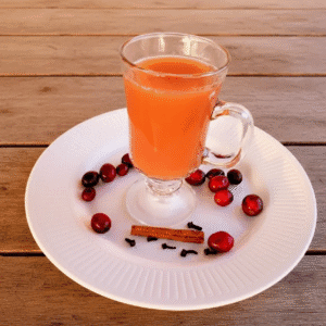 Warm Cranberry Orange Spice Punch
