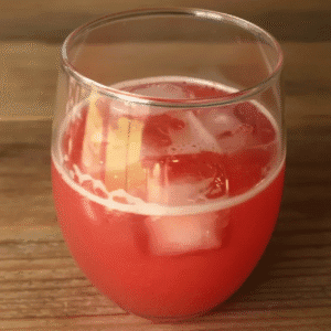 Simple Lemonade with Strawberries