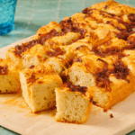 Focaccia with French Onion Soup