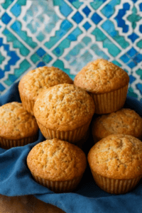 Maple Brown Sugar Oatmeal Muffins