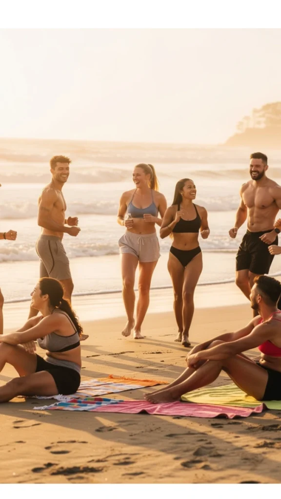 hot bodies on the beach