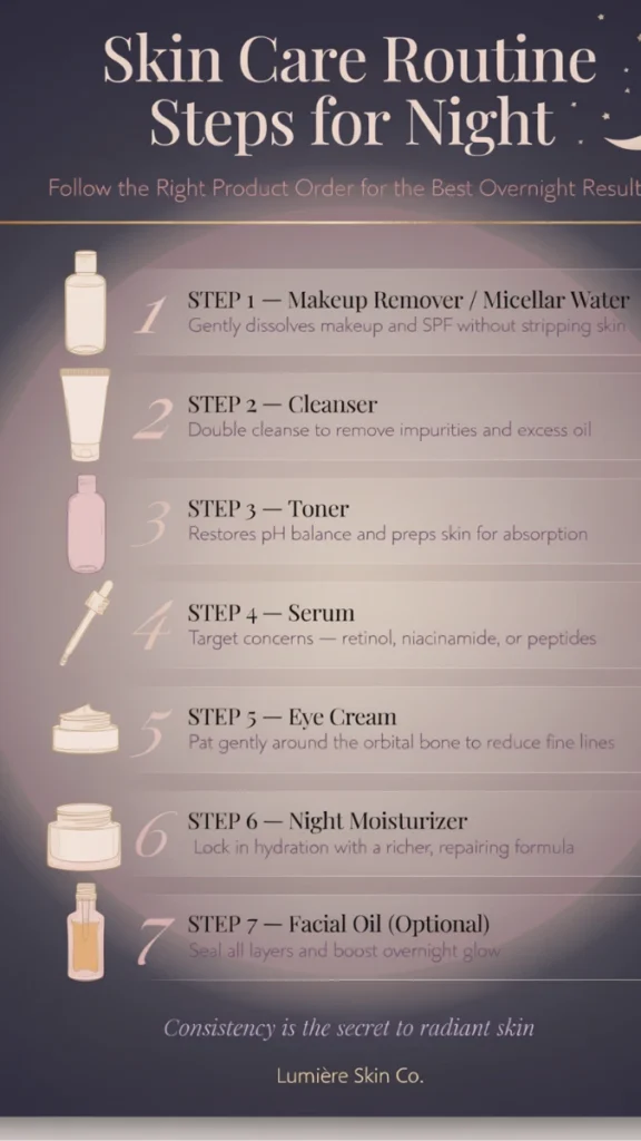 skin care routine steps