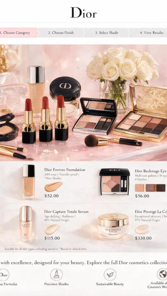 dior shade finder