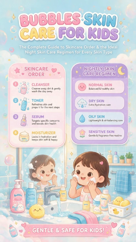 bubbles skin care for kids