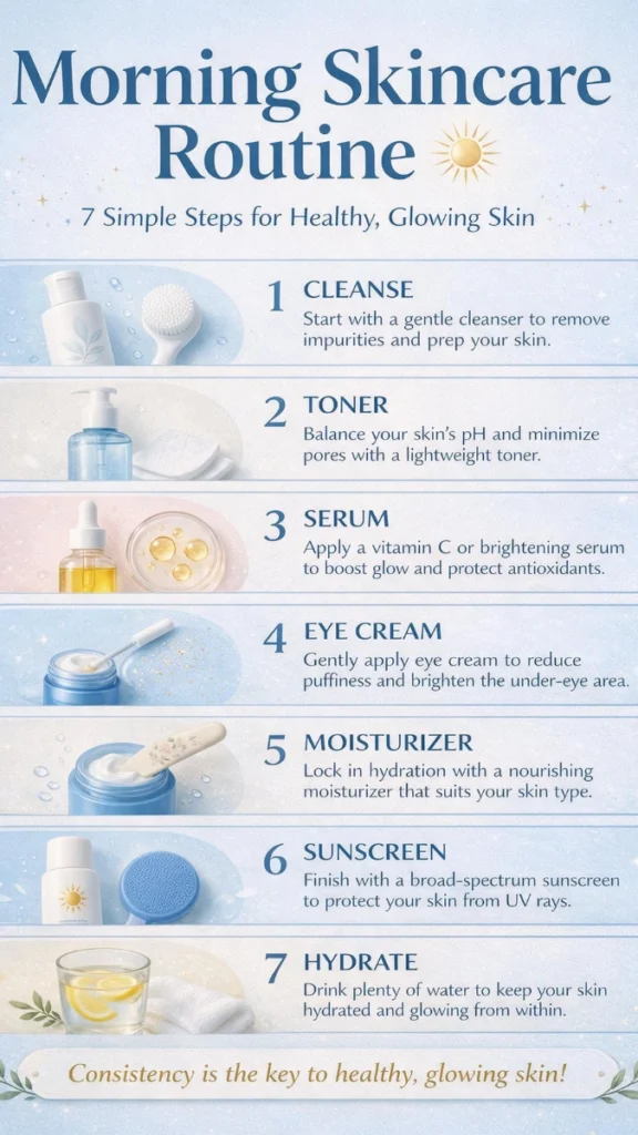 morning skincare routine