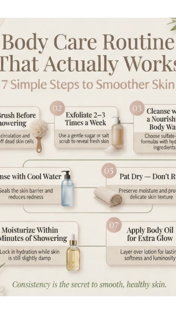 body care routine