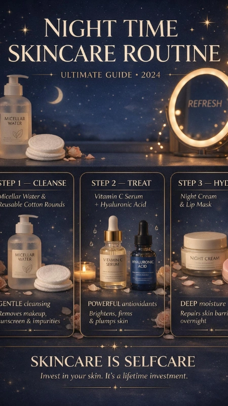 night skincare routine