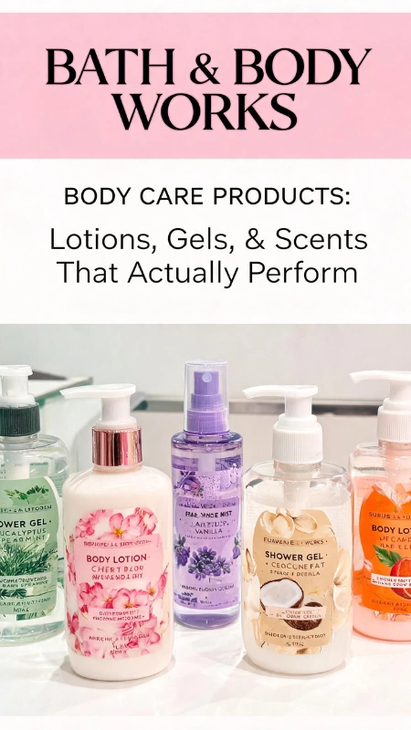 bath & body works body care products